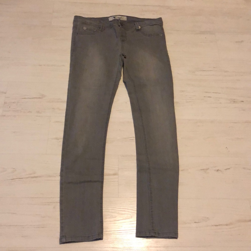 Grey Skinny Jeans